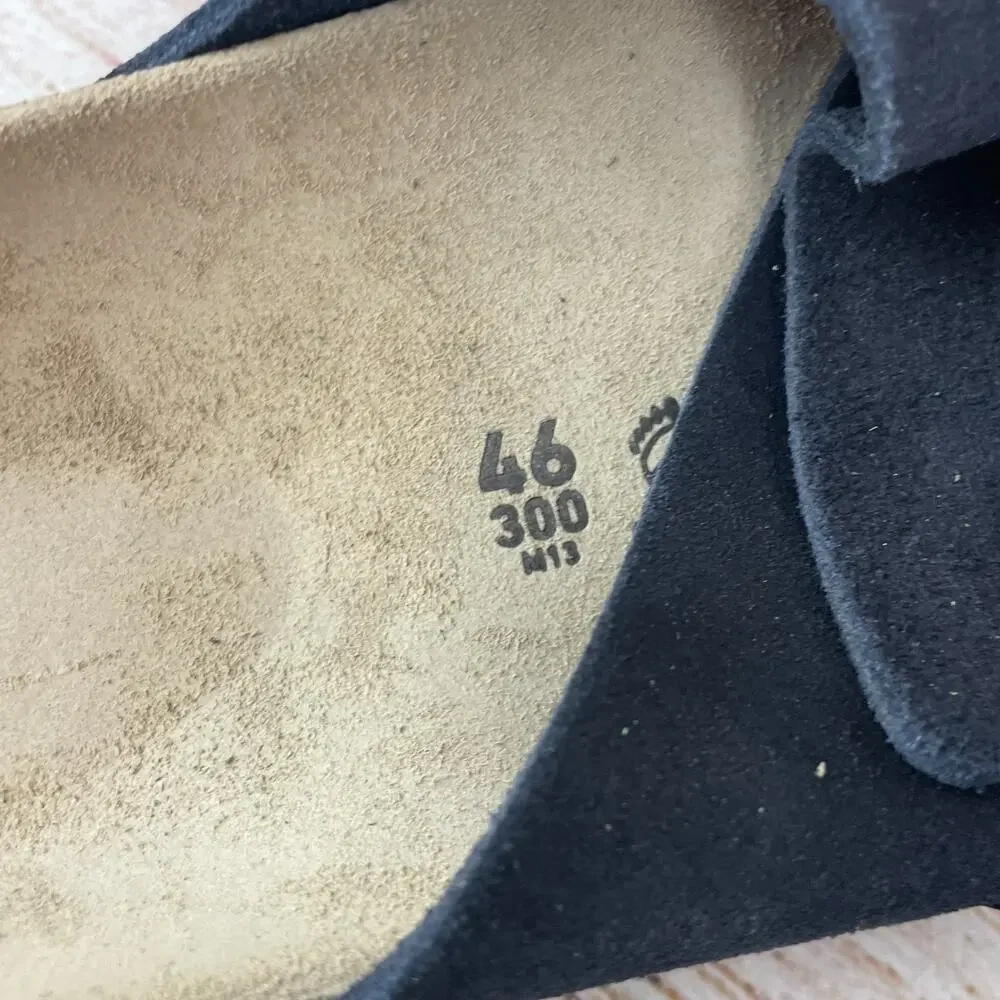 Birkenstock Kyoto Mens EU 46 US 13 Regular Sandals Black